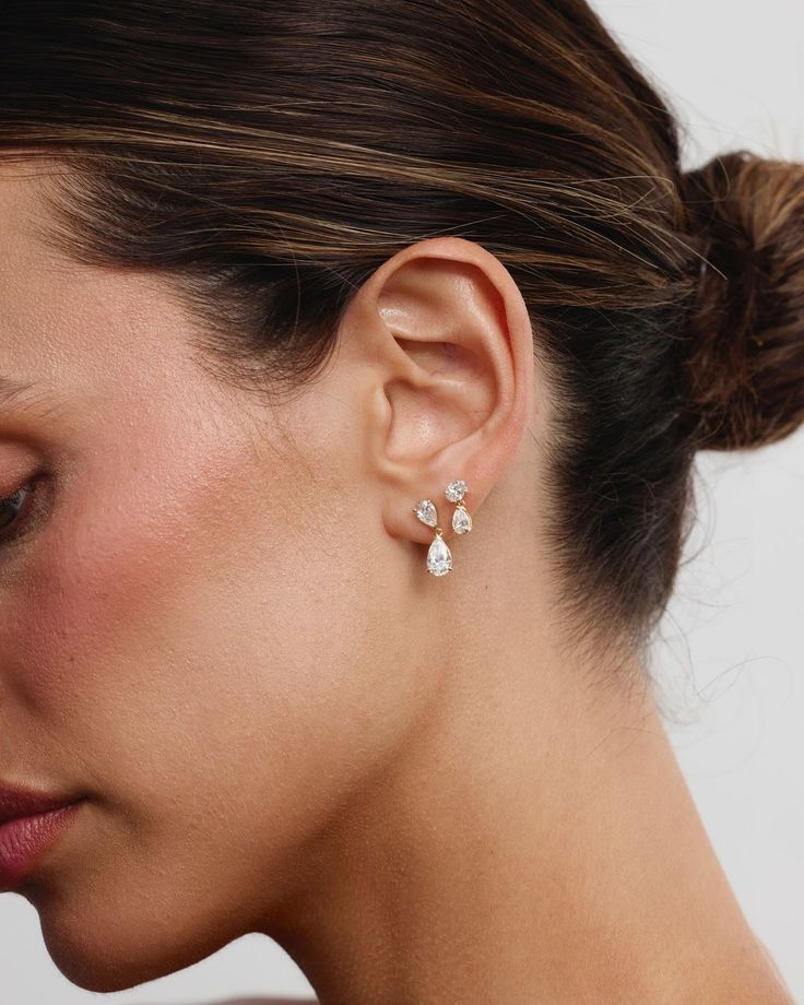 Diamond Drop earings